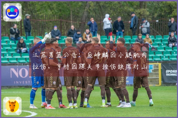 江苏男篮公告：庞峥麟因小腿肌肉拉伤、亨特因踝关节挫伤缺席对山西的比赛
